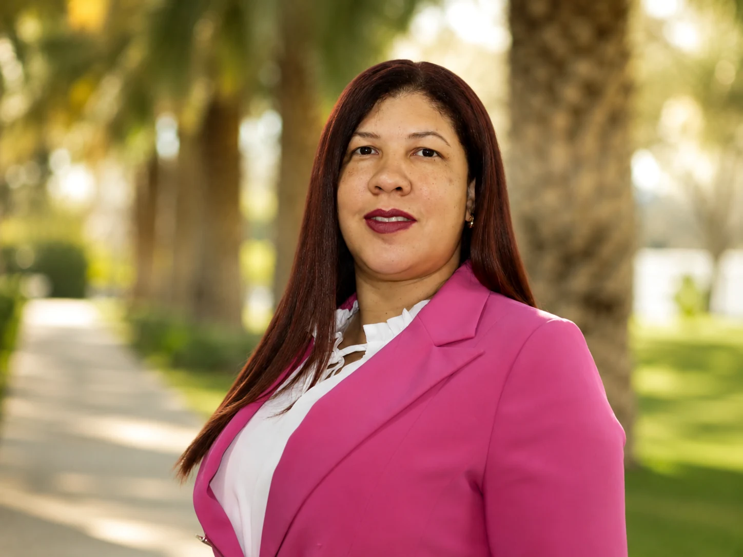 Iris Sánchez, asesora comercial de Parque del Recuerdo